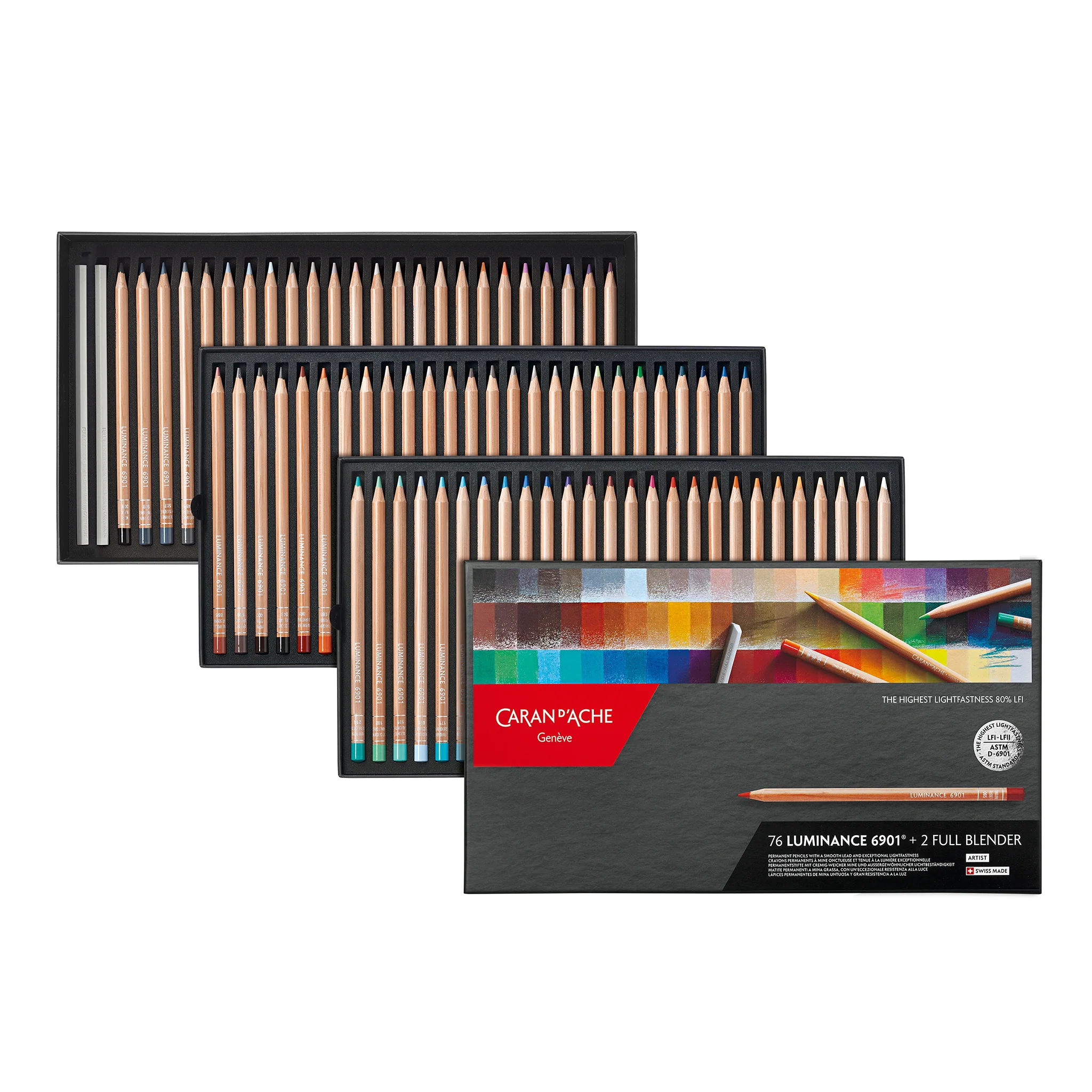Caran d'Ache Luminance 6901® - Assorted Set of 76 - Image 5
