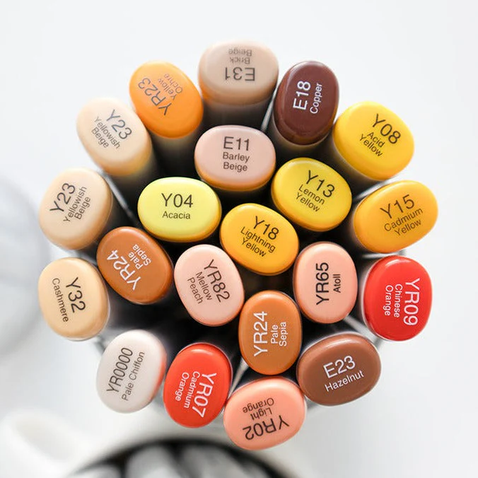 Copic Sketch Markers - Black or Grey