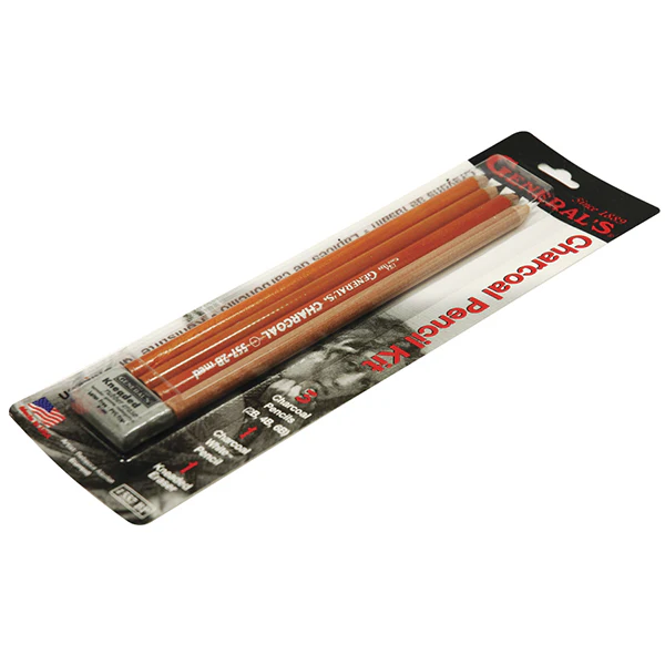 General Pencil Charcoal Pencil Kit