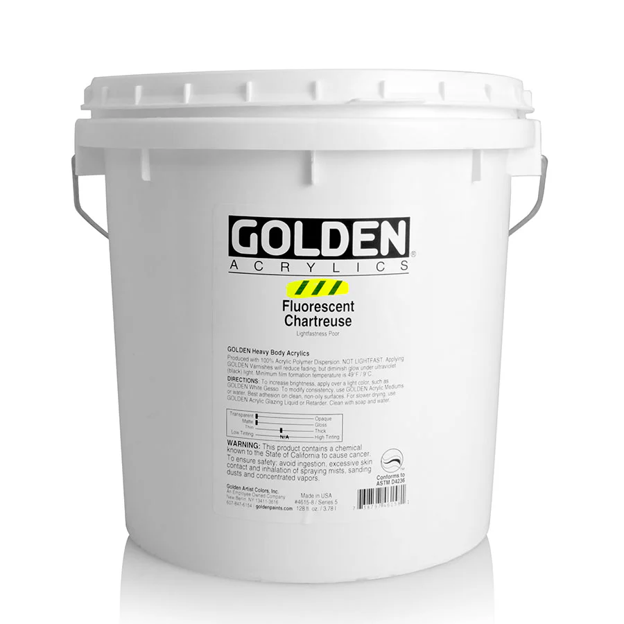GOLDEN Heavy Body Acrylics - Green or Orange - Image 53