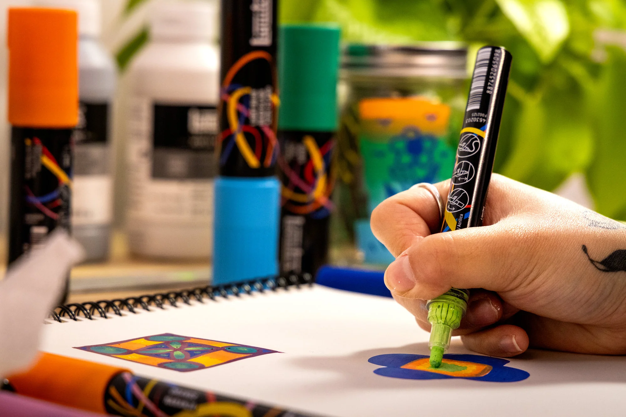 Liquitex Marker - Khaki - Image 3