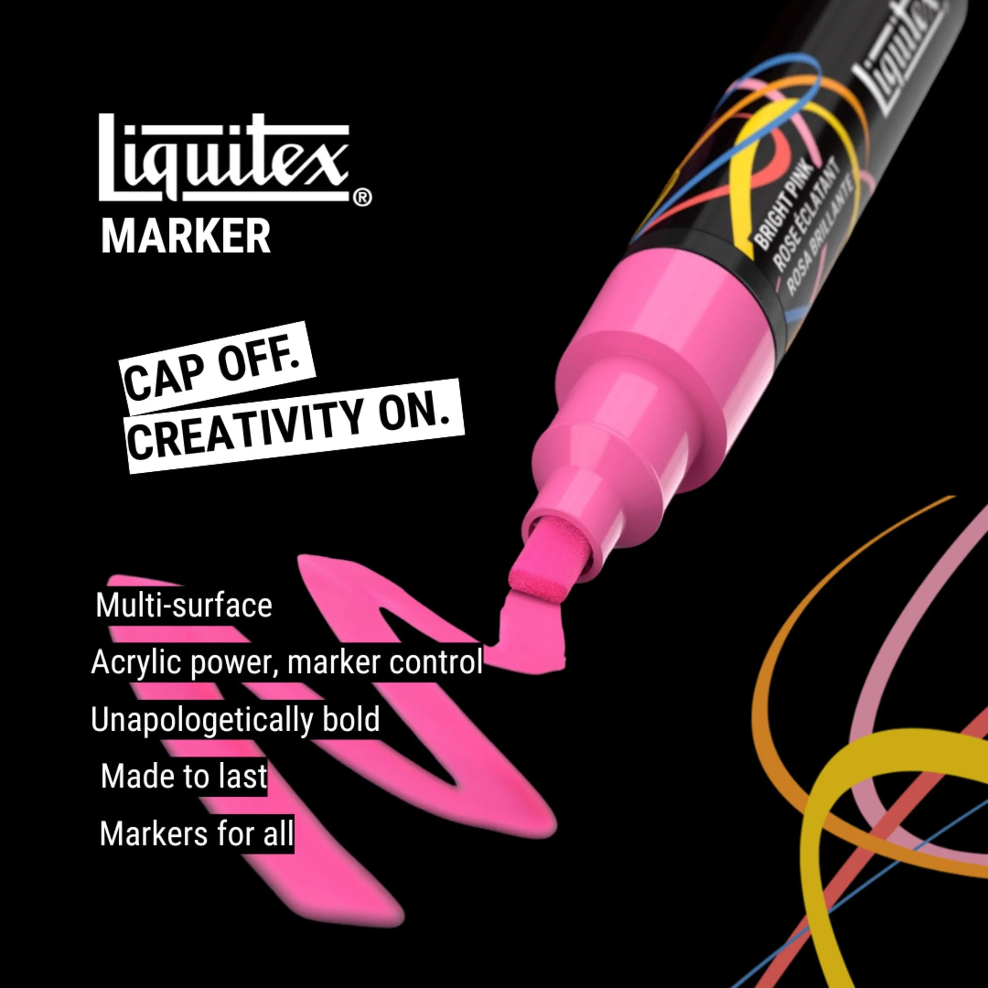 Liquitex Marker - Pink - Image 2
