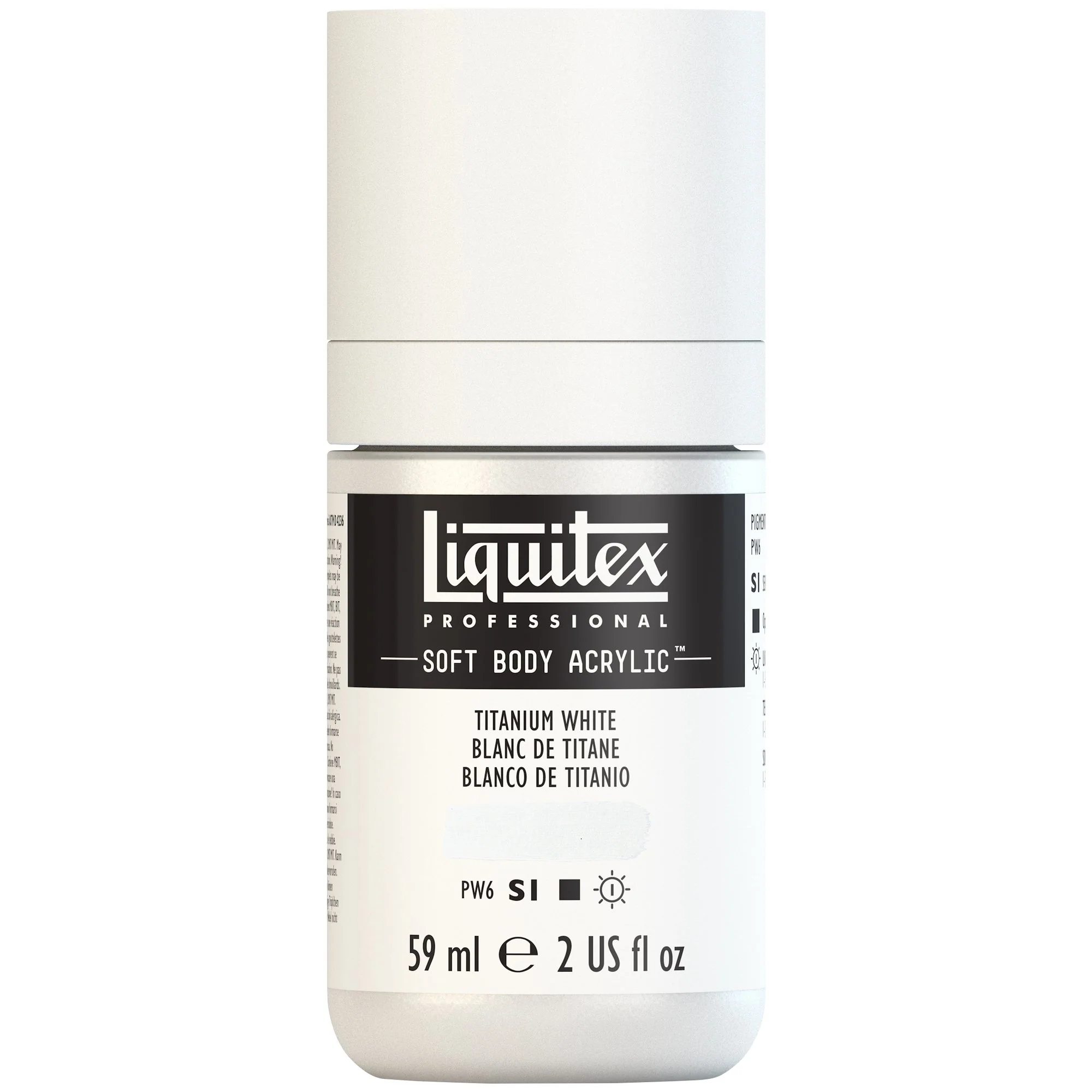 Liquitex Professional Soft Body Acrylics - White - Image 6