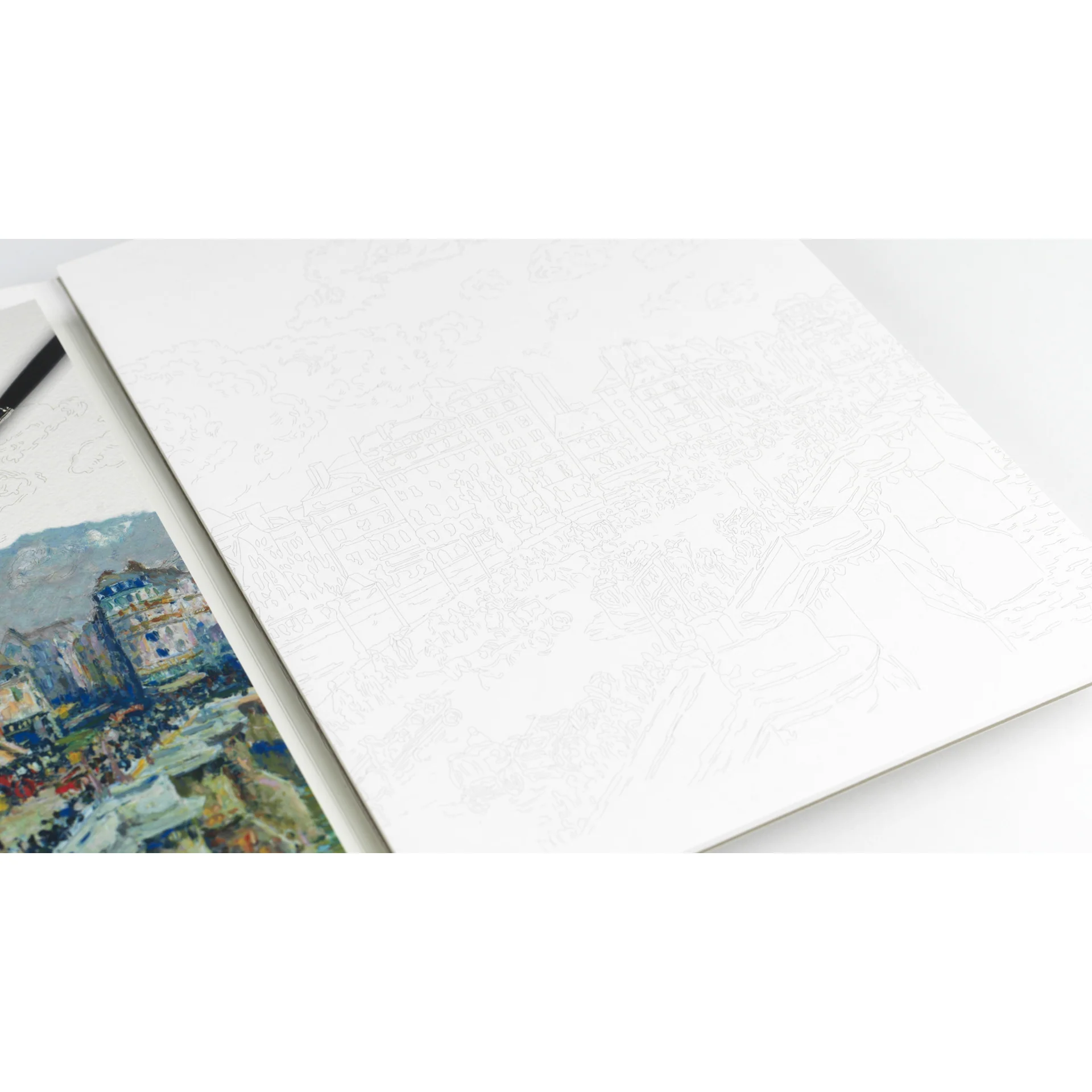 Pepin Press Artists' Colouring Book - Impressionism - Image 5