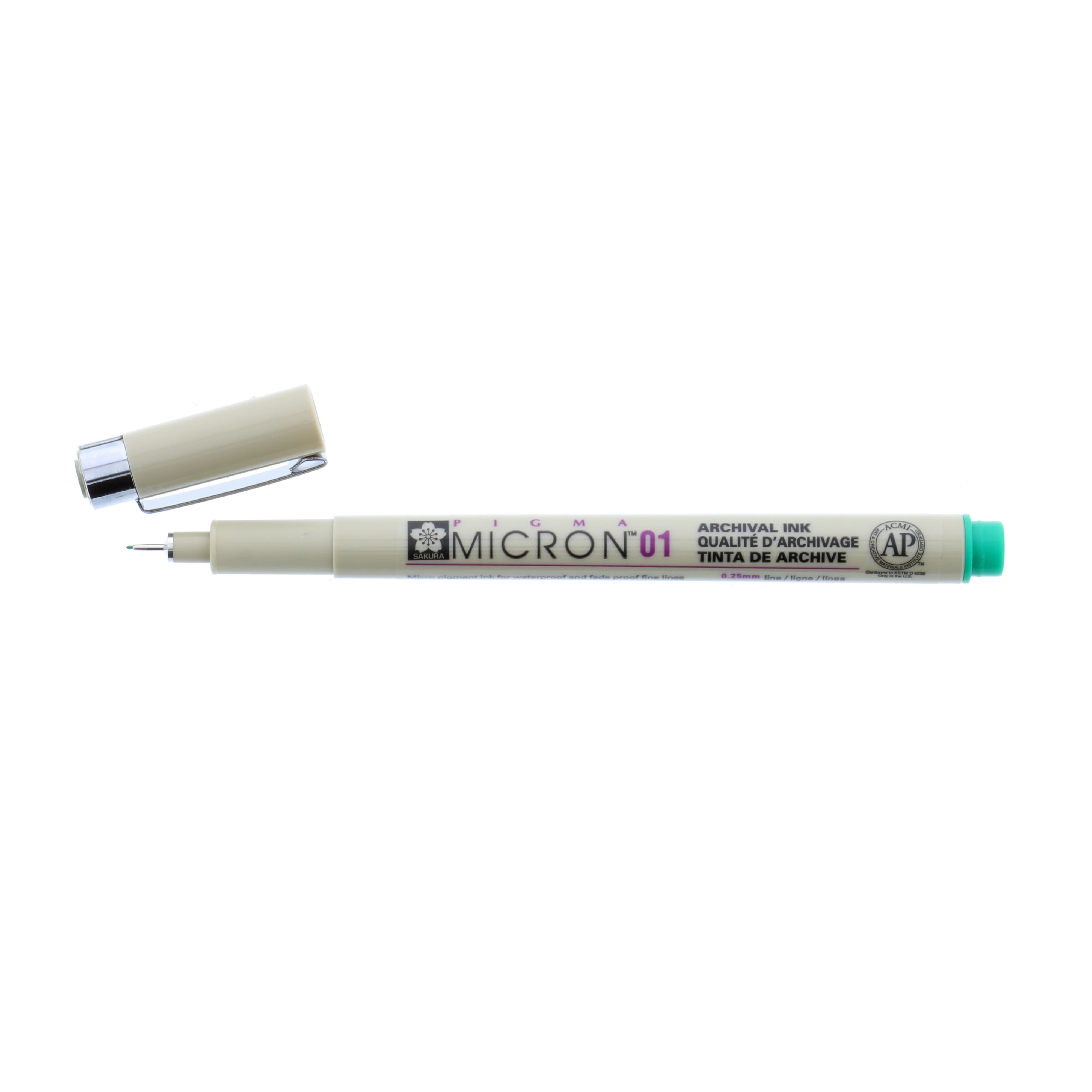 Sakura Pigma Micron Pens - Green - Image 2