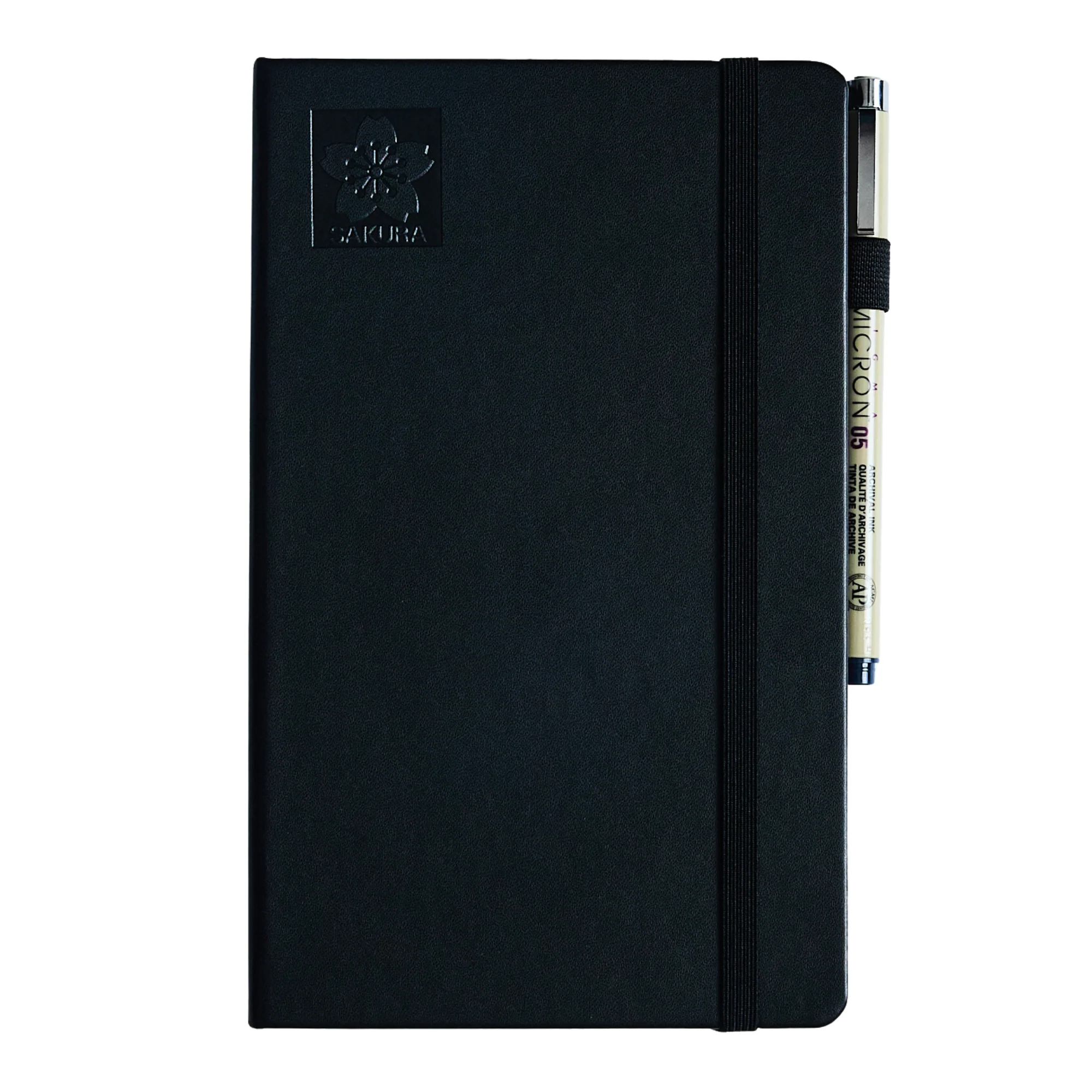 Sakura Sketchbook A5 - Black with Black Paper - Image 4