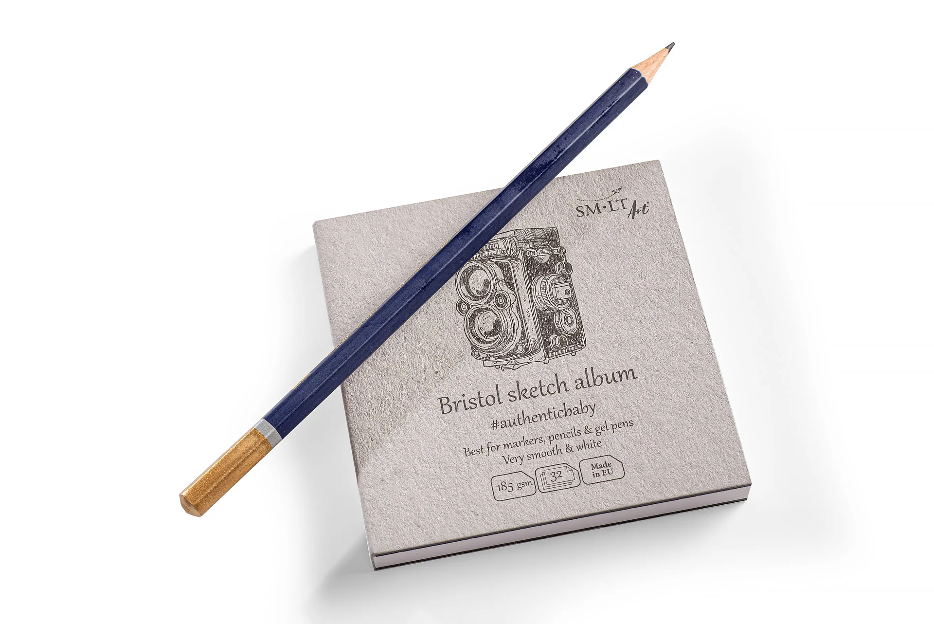 SM•LT #Authenticbaby Bristol Sketch Album – 3.5" x 3.5" - Image 2