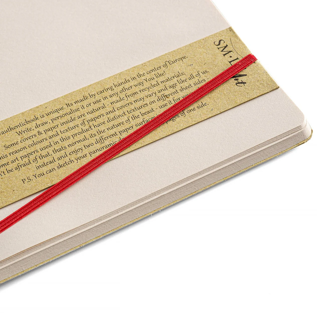 SM•LT #authenticbook Cream Sketch Album – 9" x 7" - Image 4