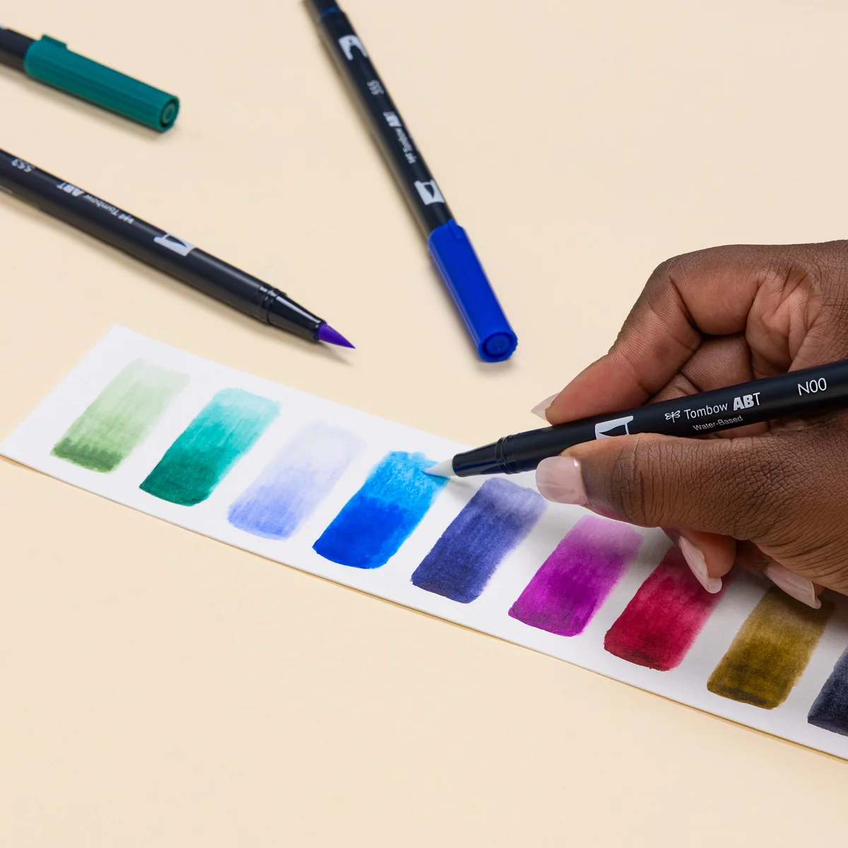 Tombow Dual Brush Pen Set of 10 - Dragons - Image 6