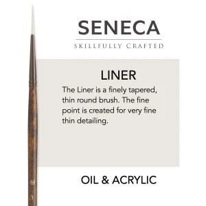 Willow Wolfe Seneca Oil & Acrylic Brushes - Image 9