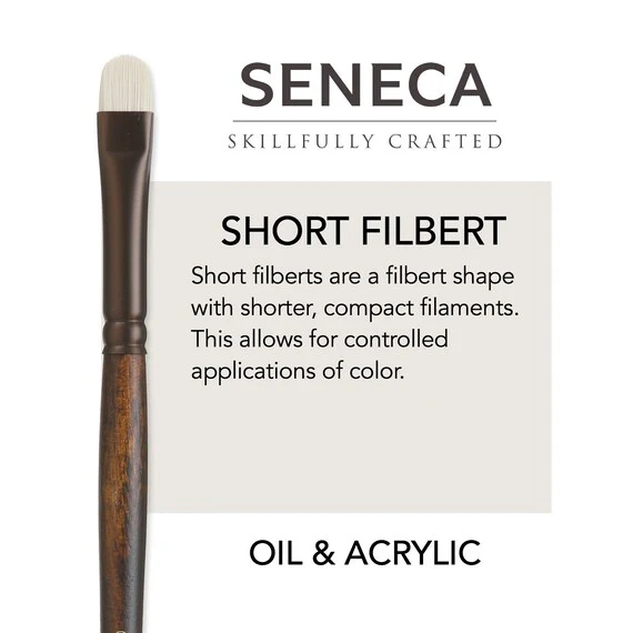 Willow Wolfe Seneca Oil & Acrylic Brushes - Image 12