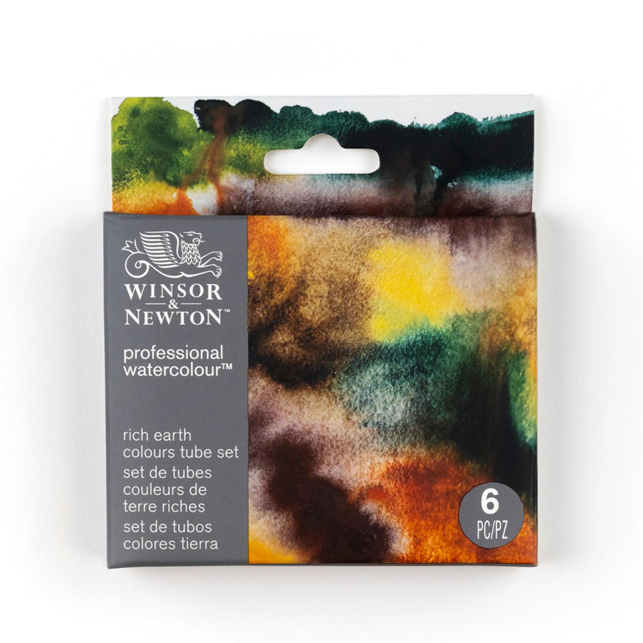 Winsor & Newton Professional Watercolour Tube Set of 6 Rich Earth Colour