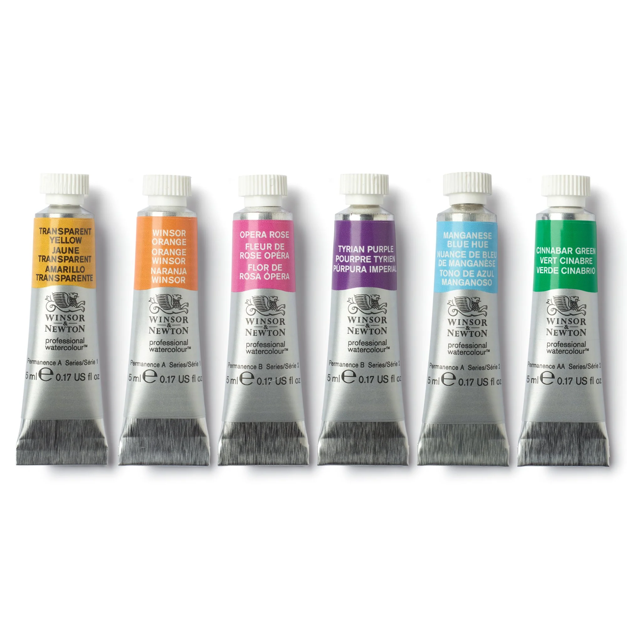 Winsor & Newton Professional Watercolour Tube Set of 6 Vibrant Colours - Image 5