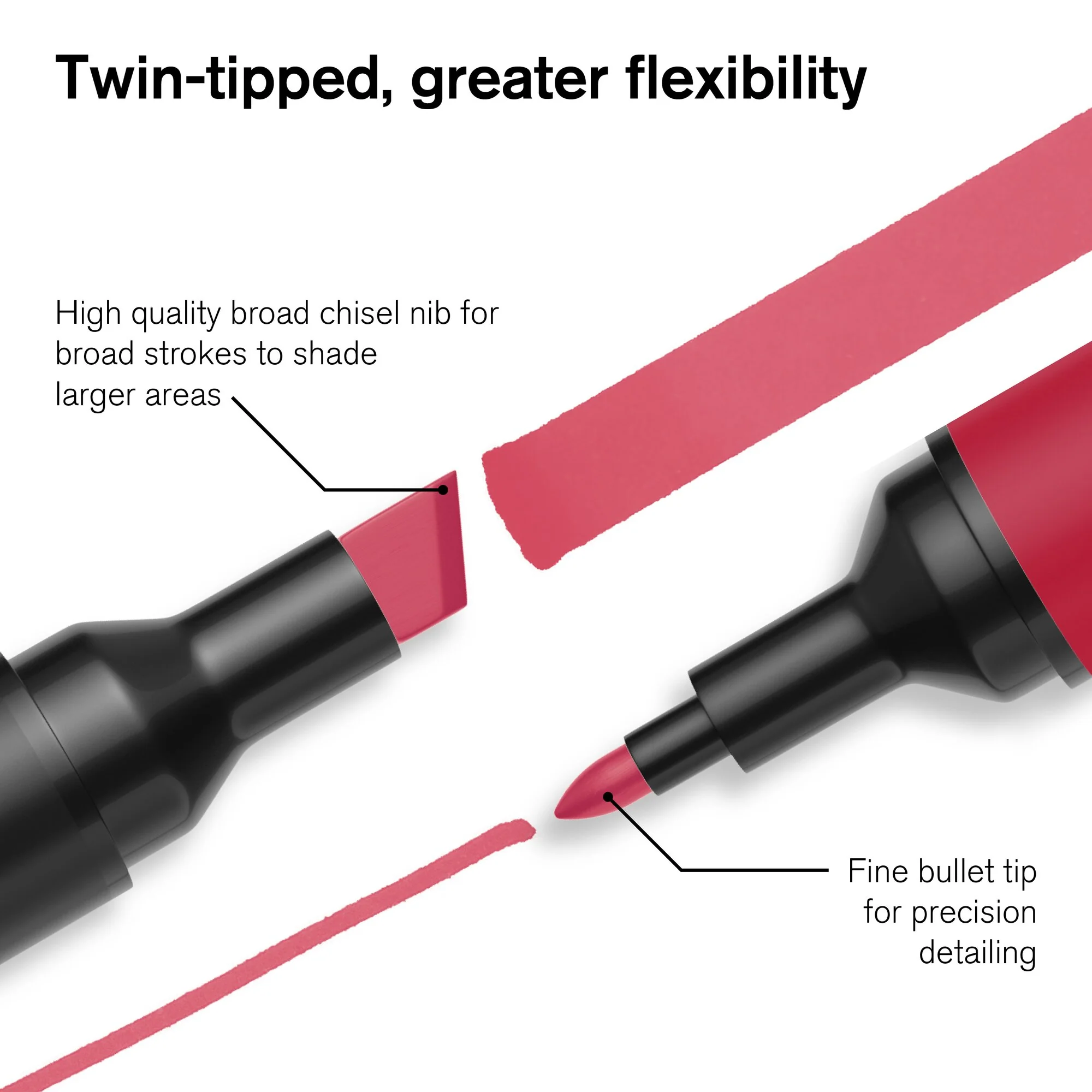 Winsor & Newton Promarker Set of 6 Mid Tones - Image 3