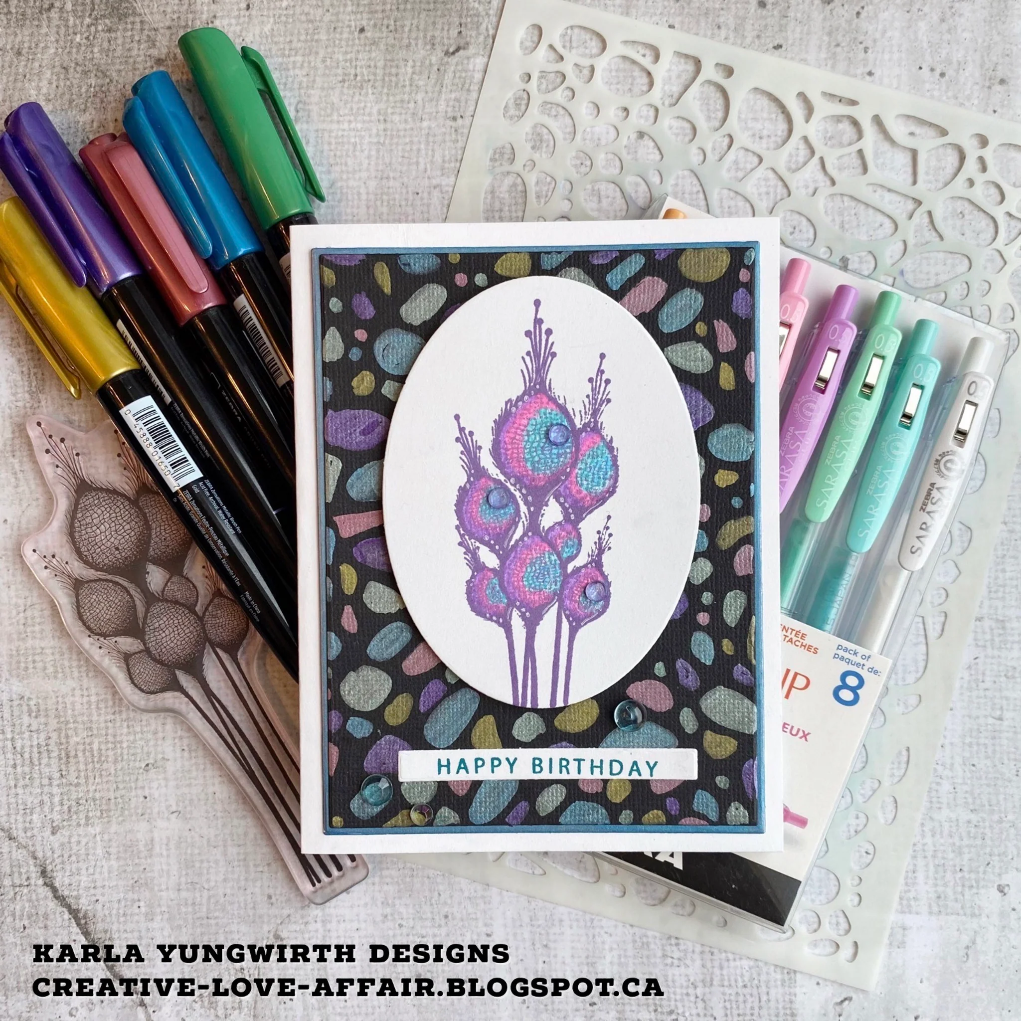Zebra Metallic Brush Pens - Image 16